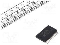 IC: digital; octal,D flip-flop; Ch: 8; CMOS; HC; SMD; SO20; reel,tape