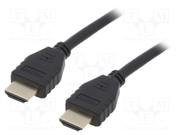 Cable; HDMI 2.0; HDMI plug,micro HDMI plug; 2m; black
