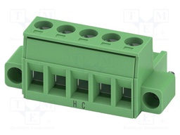 PCB connector, nominal cross section: 2.5 mm?, color: green,