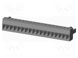 Connector: pluggable terminal block; plug; female; straight; grey