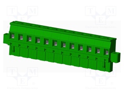 Connector: pluggable terminal block; plug; female; angled 90°