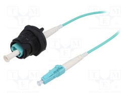 Connector: fiber optic; patchcord; PIN: 1; bayonet; Buccaneer 4000