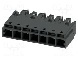PCB headers, nominal cross section: 4 mm2, color: black, nom