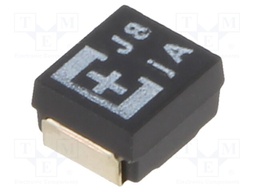 Capacitor: tantalum-polymer; 220uF; 6.3VDC; TPE; SMD; ±20%; 1000h