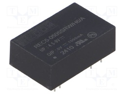 Converter: DC/DC; 5W; Uin: 4.5÷9V; Uout: 5VDC; Iout: 1A; DIP24; 13g