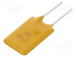 Fuse: PTC polymer; 3A; Imax: 40A; THT; Iswitch.max: 15A