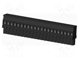 Connector: pluggable terminal block; plug; female; angled 90°
