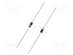 Diode: rectifying; THT; 600V; 1A; Ammo Pack; Ifsm: 27A; DO41; Ir: 50uA