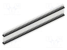 Connector: pin strips; pin header; male; PIN: 92; 2mm; THT; 2x46