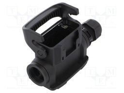 Enclosure: for rectangular connectors; Han Eco A; size 10A; M25
