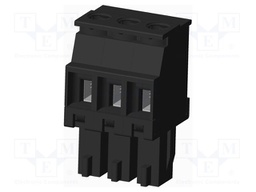 Connector: pluggable terminal block; plug; female; angled 90°