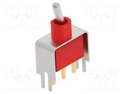 Switch: toggle; Pos: 2; SPDT; ON-ON; 5A/125VAC; 5A/28VDC; -30÷85°C