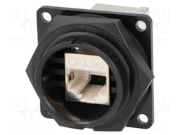 Socket; RJ45; DC; PIN: 8; Cat: 5e; shielded; Layout: 8p8c; IP67,IP68