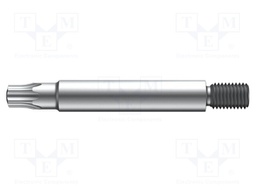 Screwdriver bit; Torx®; TX20; Overall len: 45mm; Mounting: M5