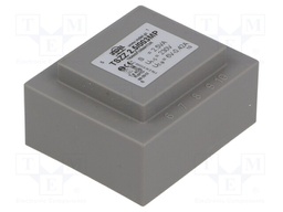 Transformer: encapsulated; 2.5VA; 230VAC; 6V; 0.41A; Mounting: PCB