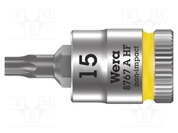 Key; Torx®,socket spanner; 28mm; Mounting: 1/4"; Series: Zyklop