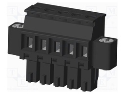 Connector: pluggable terminal block; plug; female; angled 90°