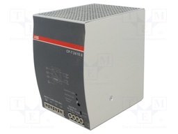 Power supply: switched-mode; 24VDC; 10A; Mounting: DIN