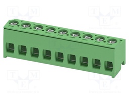 PCB connector, nominal cross section: 1.5 mm?, color: green,