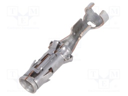 Contact; female; 0.5÷1mm2; 2.5mm System; tinned; crimped; bulk