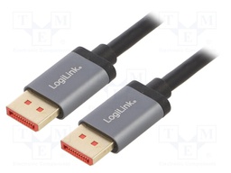 Cable; DisplayPort 1.4,HDCP 2.2; DisplayPort plug,both sides