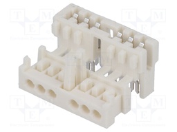 Connector: card edge; RAST 2.5; plug; female; angled 90°; PIN: 6