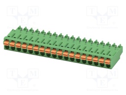 PCB connector, nominal cross section: 1.5 mm?, color: green,