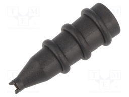 Protection cap for test probe; black