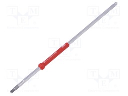 Interchangeable blade; Allen hex key; Size: HEX 3mm; 175mm