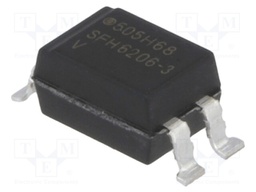 Optocoupler; SMD; Channels: 1; Out: transistor; Uinsul: 5.3kV