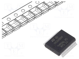 Driver; high-side; 700mA; Channels: 8; PowerSSO36; Package: tube