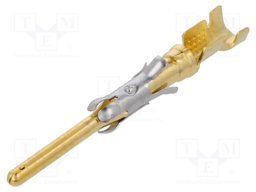 Contact; male; 0.75÷1.5mm2; 18AWG÷16AWG; Type III+; gold-plated