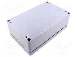 Enclosure: multipurpose; X: 160mm; Y: 260mm; Z: 91mm; AL; aluminium