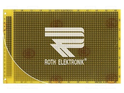 Board: universal; single sided,prototyping; W: 100mm; L: 160mm