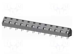 Connector: PCB terminal block; terminal; angled 45°; on PCBs