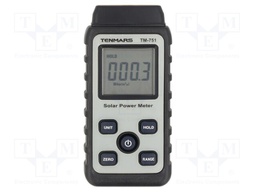 Light meter; 2000W/m2; 5%; BTU/(ft2*h),W/m2; 134x48x27mm