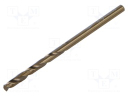 Drill bit; for metal; Ø: 3mm; L: 61mm; Working part len: 33mm