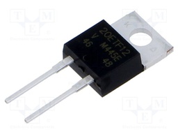 Standard Recovery Diode, 1.2 kV, 20 A, Single, 1.31 V, 400 ns, 320 A