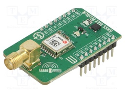 Click board; prototype board; Comp: MAX-F10S; GNSS,GPS; 3.3VDC