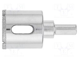 Hole saw; 32mm; Drill Bit: diamond; Holder: hexagonal