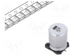 SMD Aluminium Electrolytic Capacitor, Radial Can - SMD, 470 µF, 35 V, 146 CTI Series
