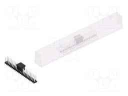 Connector: pin strips; pin header; male; PIN: 44; 2mm; SMT; 2x22