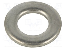 Washer; round; M8; D=16mm; h=1.6mm; A4 stainless steel; DIN 125A