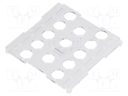 Terminals cover; Mounting: for back plate