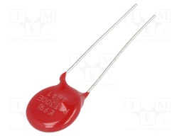 Varistor: metal-oxide; THT; 300VAC; 385VDC; 470V; 6kA; 125J