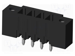 Connector: pluggable terminal block; socket; male; on PCBs