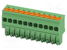 PCB connector, nominal cross section: 1.5 mm2, color: green,