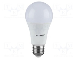 LED lamp; white cold; E27; 220÷240VAC; 1350lm; P: 15W; 200°; 6400K