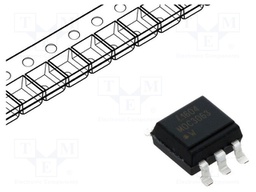 Optotriac; 5kV; Uout: 600V; zero voltage crossing driver
