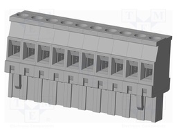 Connector: pluggable terminal block; plug; female; angled 90°